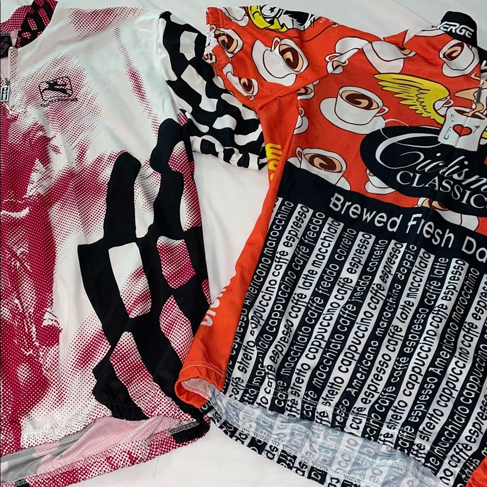 Colorful Cycling Jerseys